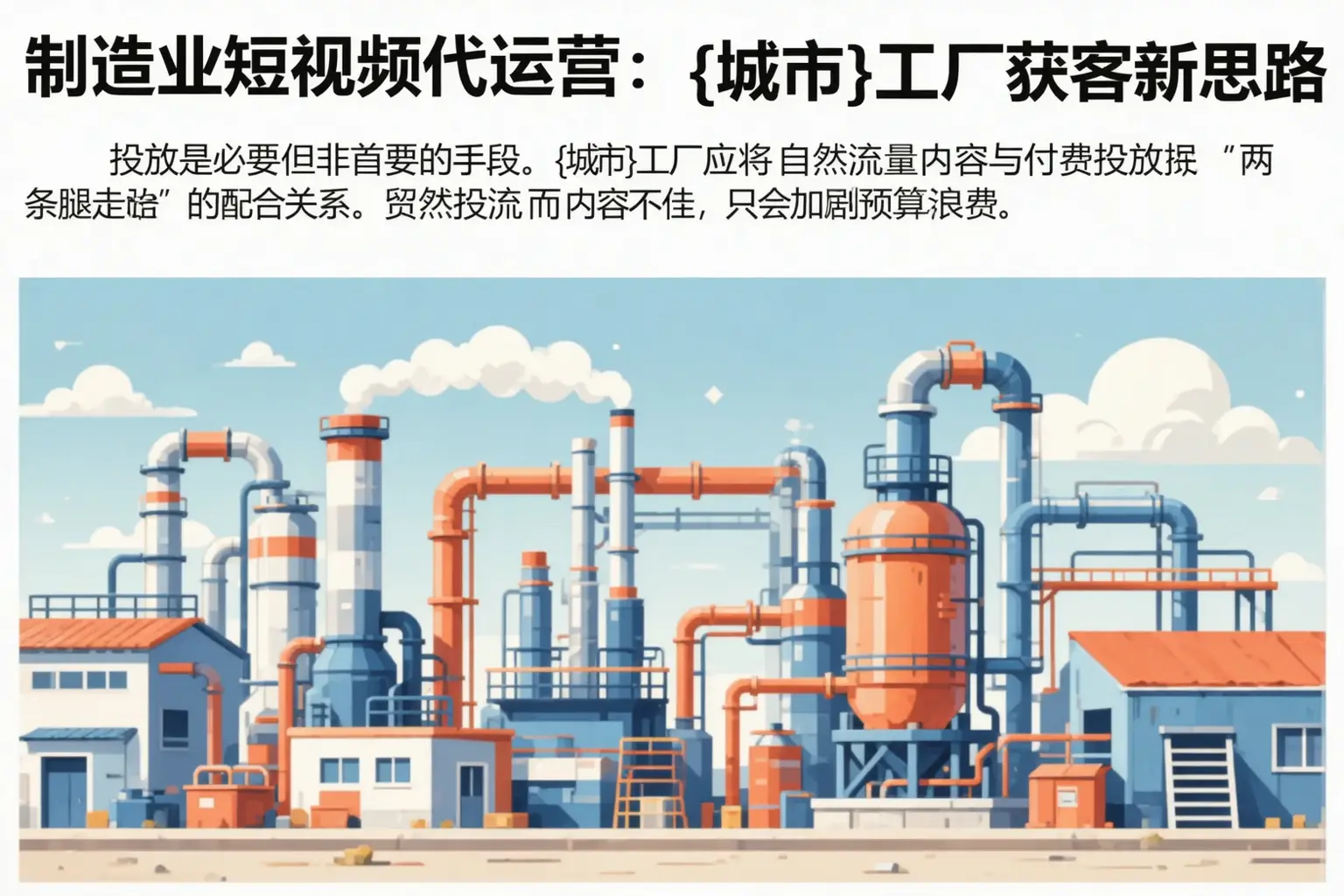 制造业短视频代运营：五指山工厂获客新思路
