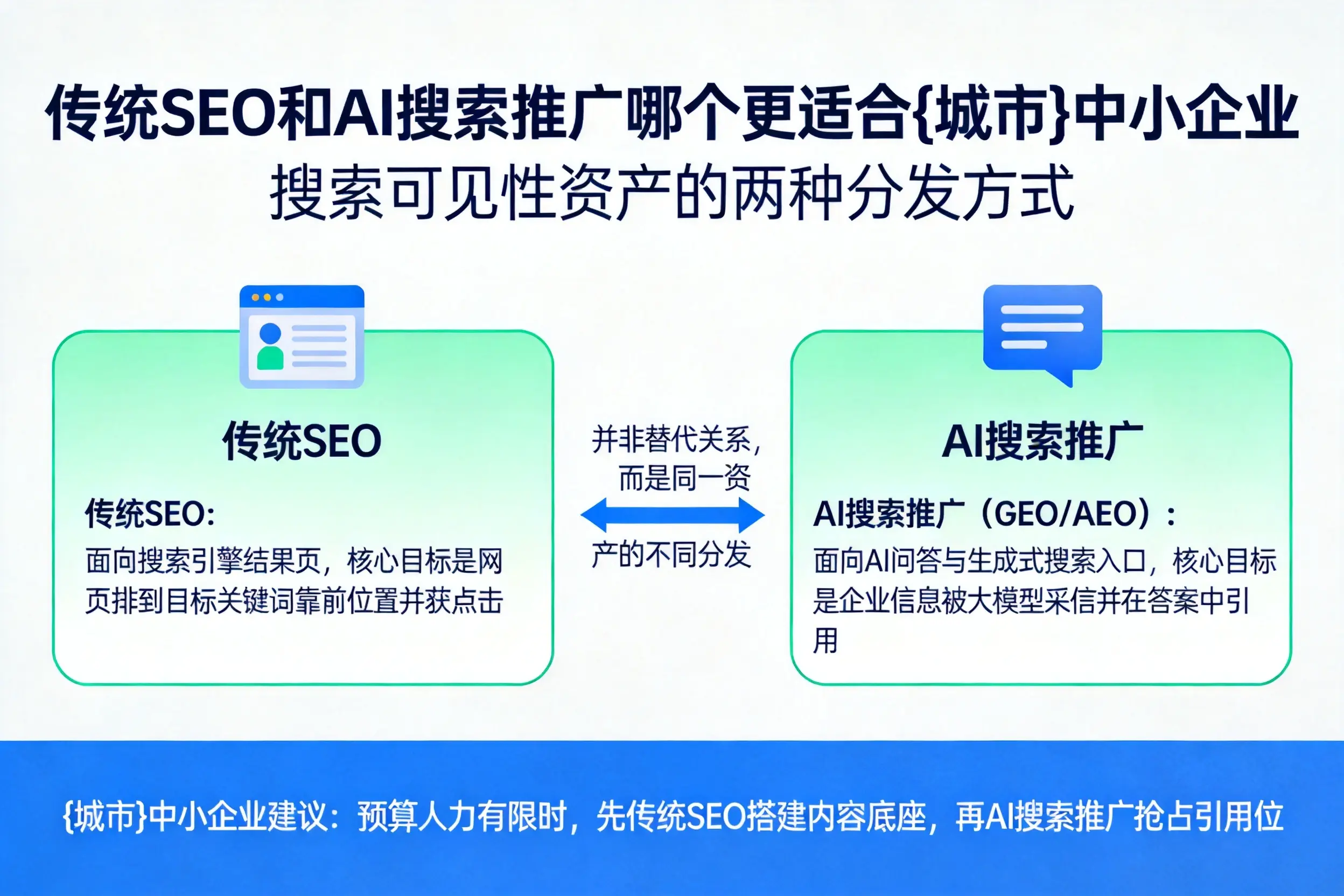 传统SEO和AI搜索推广哪个更适合五指山中小企业