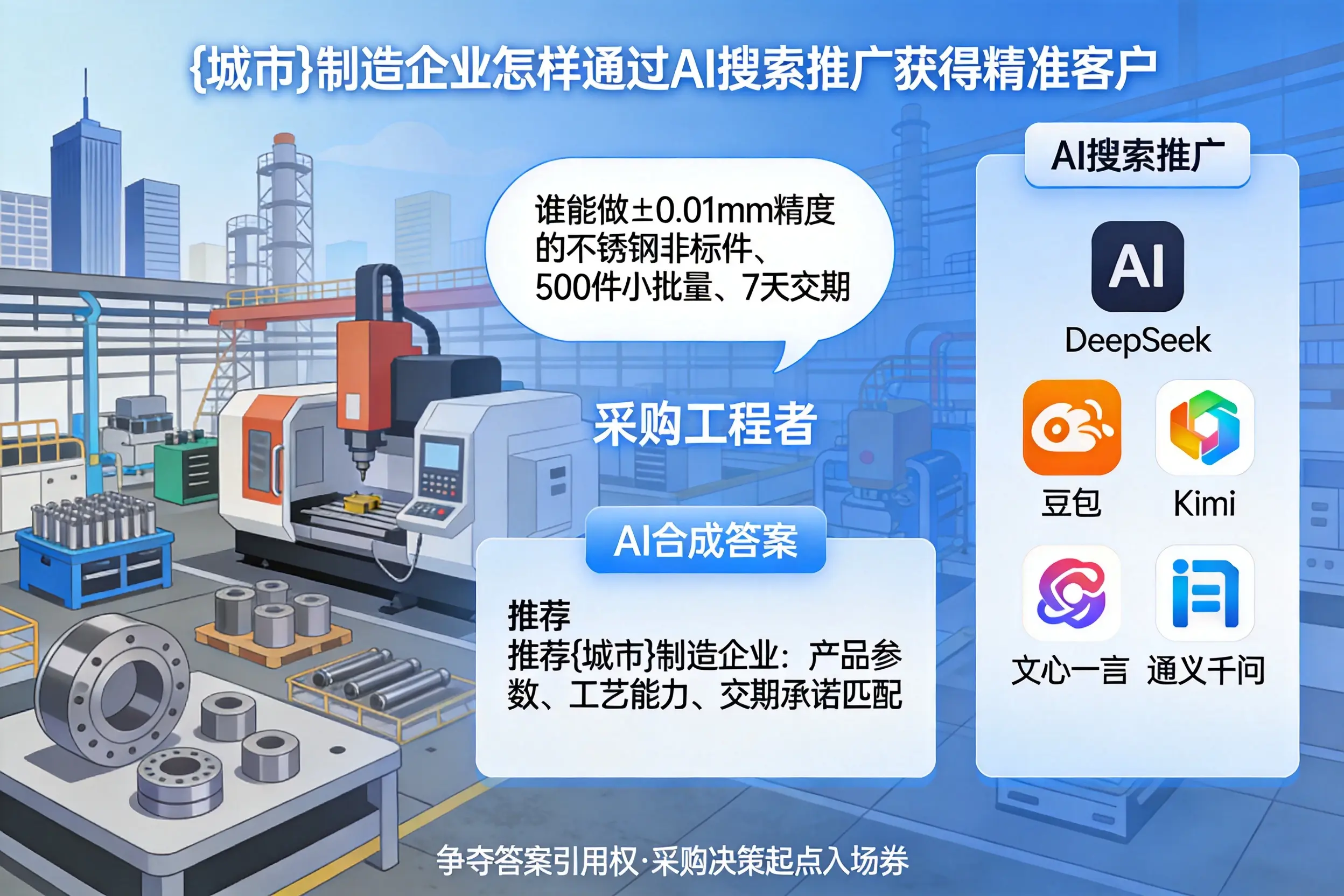 五指山制造企业怎样通过AI搜索推广获得精准客户