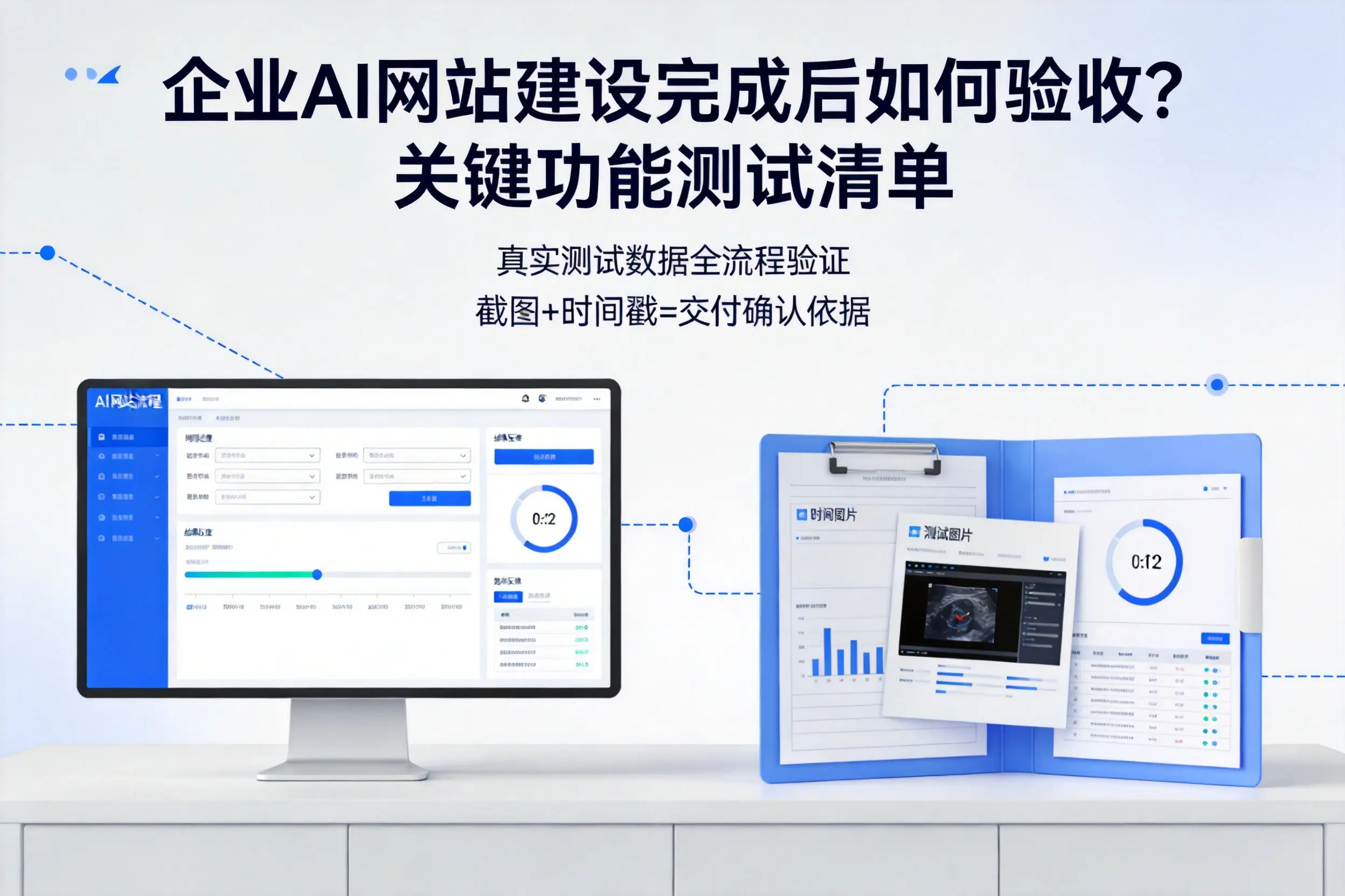 五指山企业AI网站建设完成后如何验收?关键功能测试清单