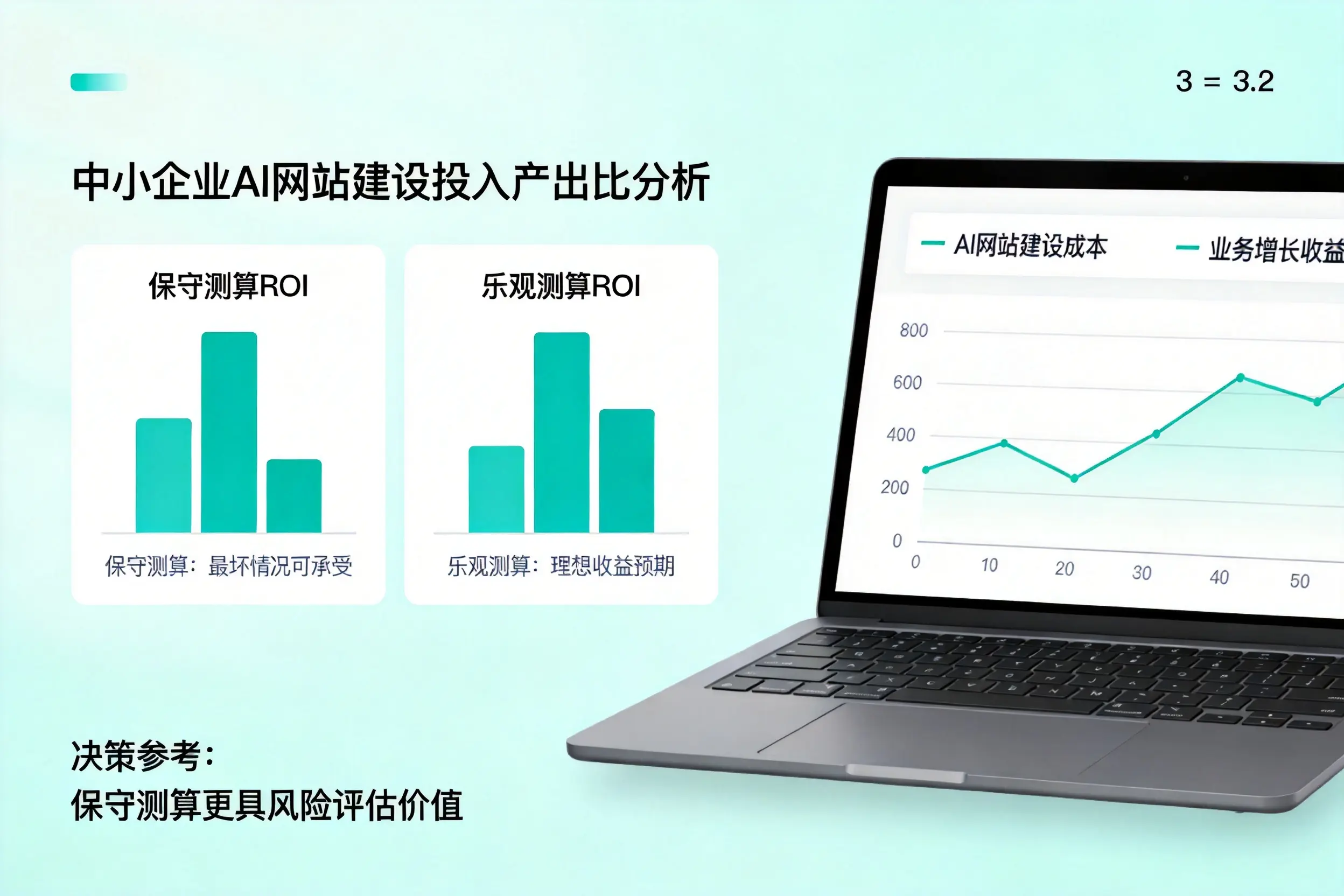五指山中小企业AI网站建设投入产出比怎么算?先看这份分析