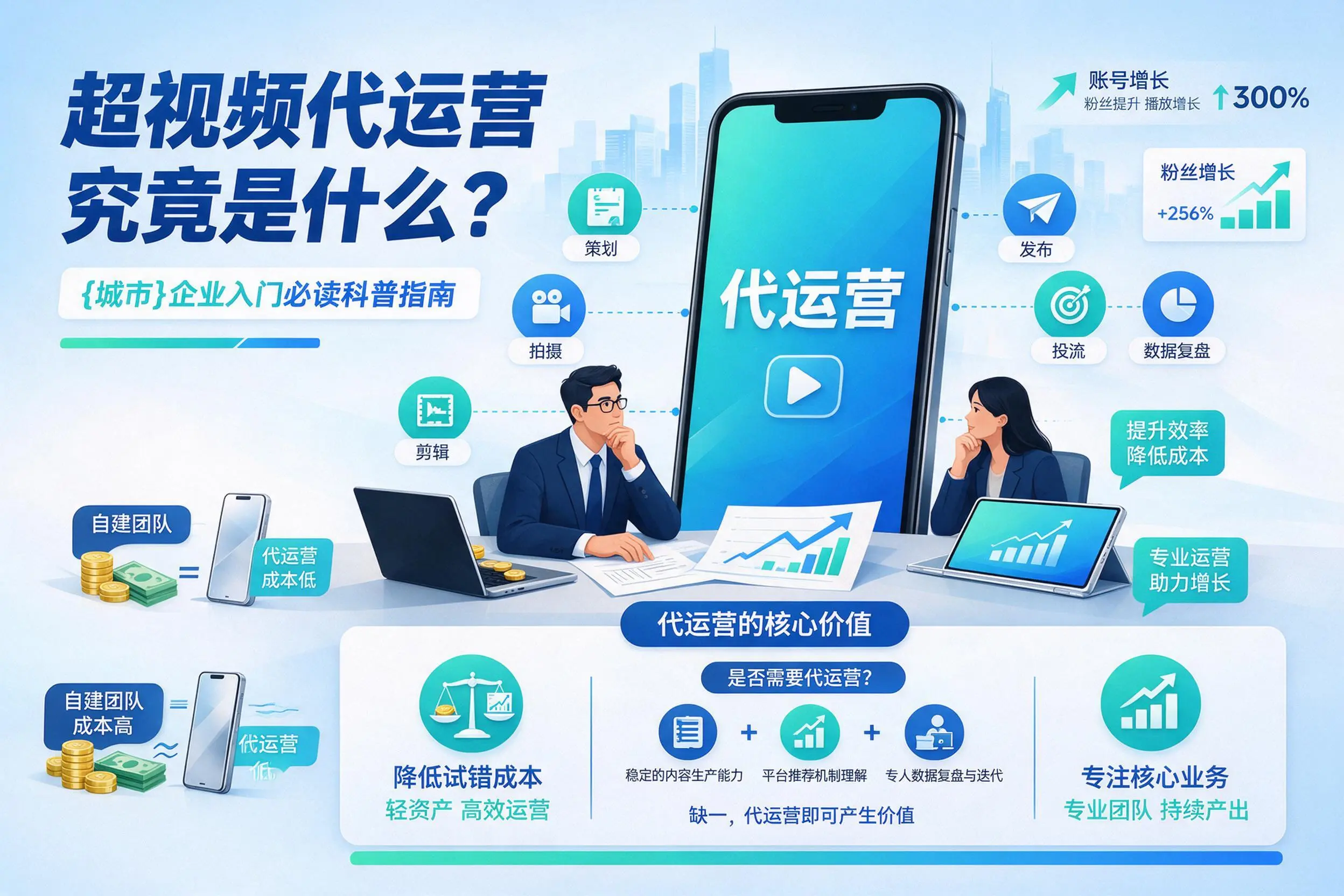 短视频代运营究竟是什么？五指山企业入门必读科普指南