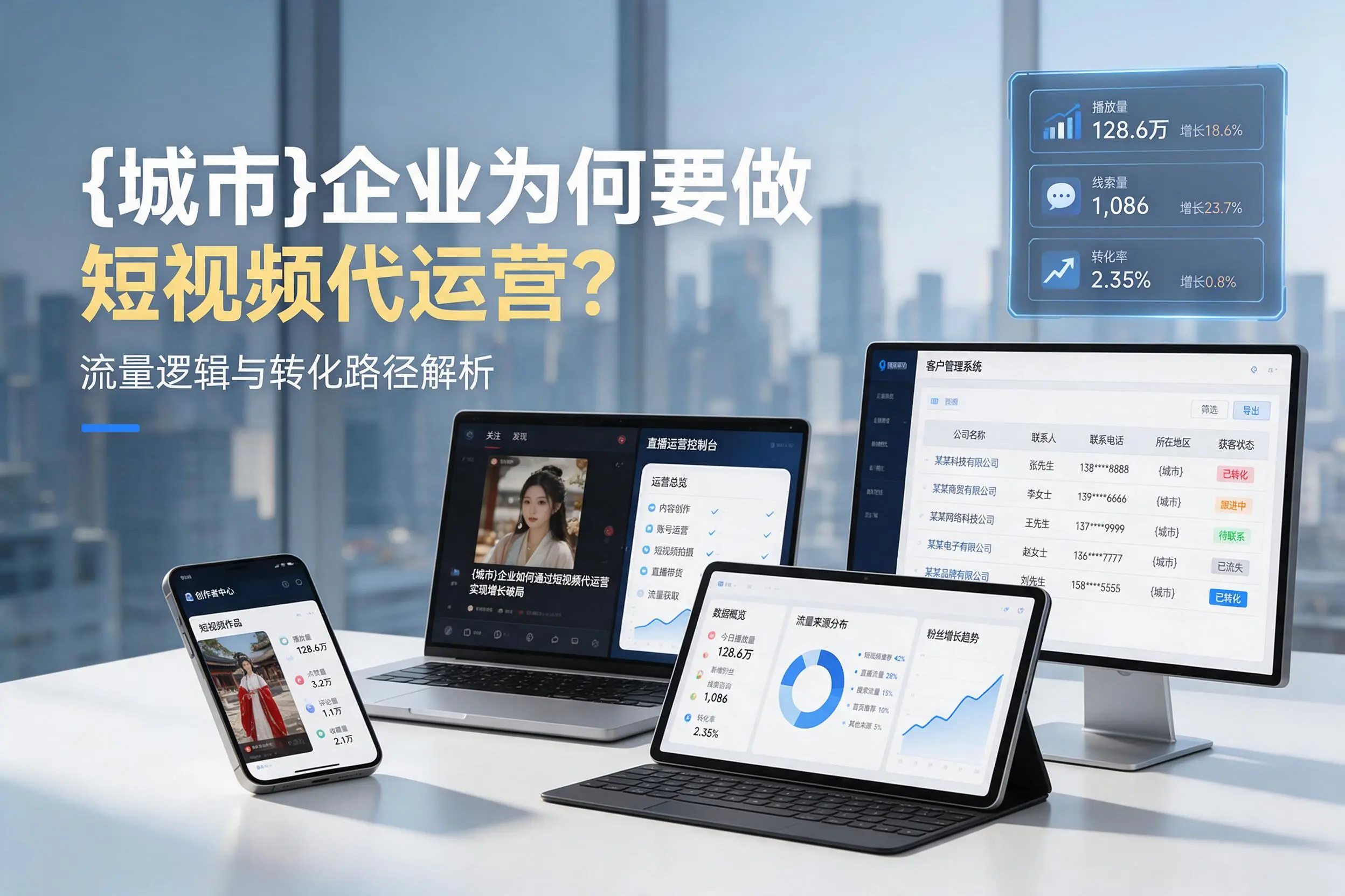 五指山企业为何要做短视频代运营？流量逻辑与转化路径解析