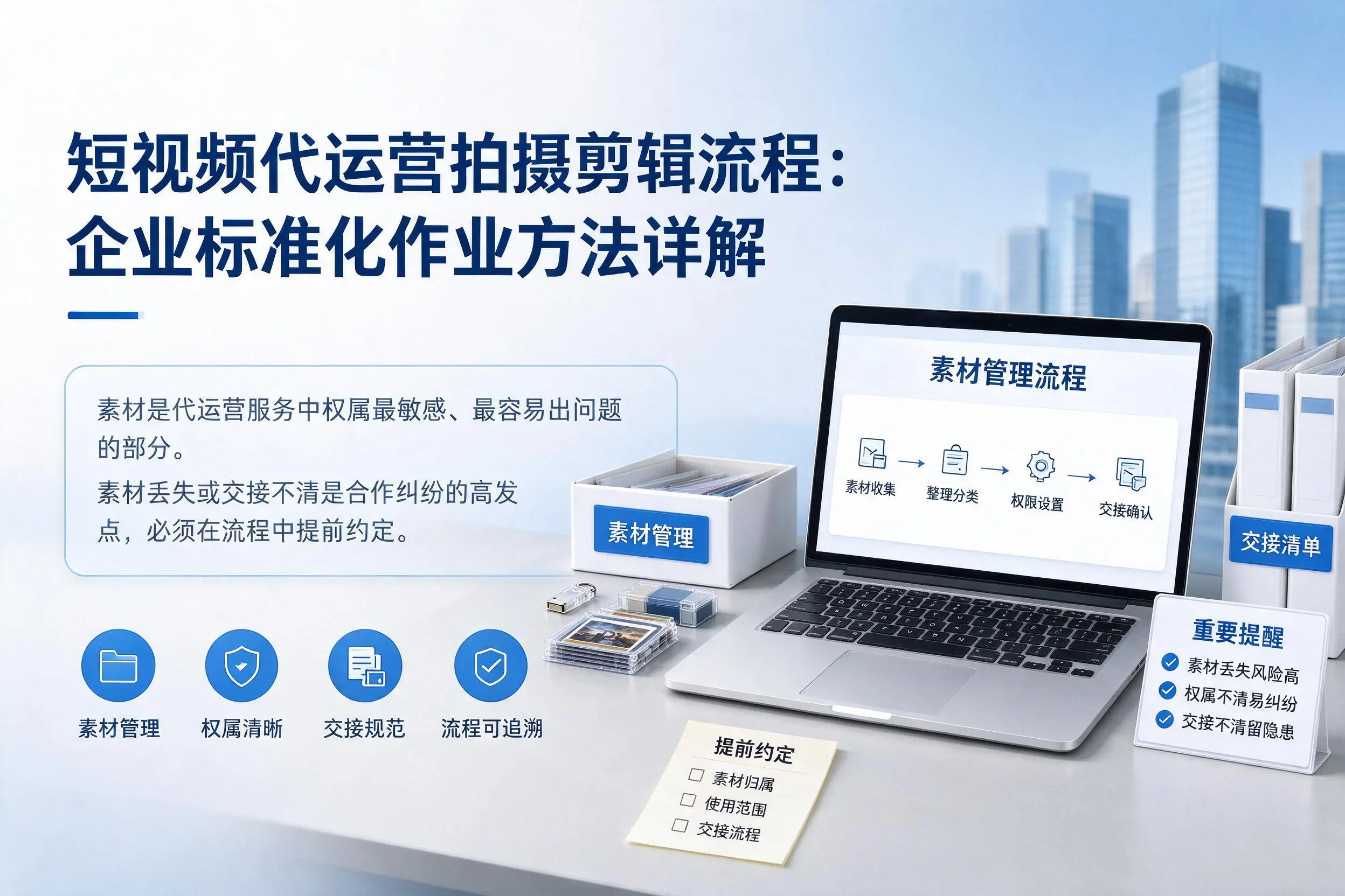 短视频代运营拍摄剪辑流程：五指山企业标准化作业方法详解
