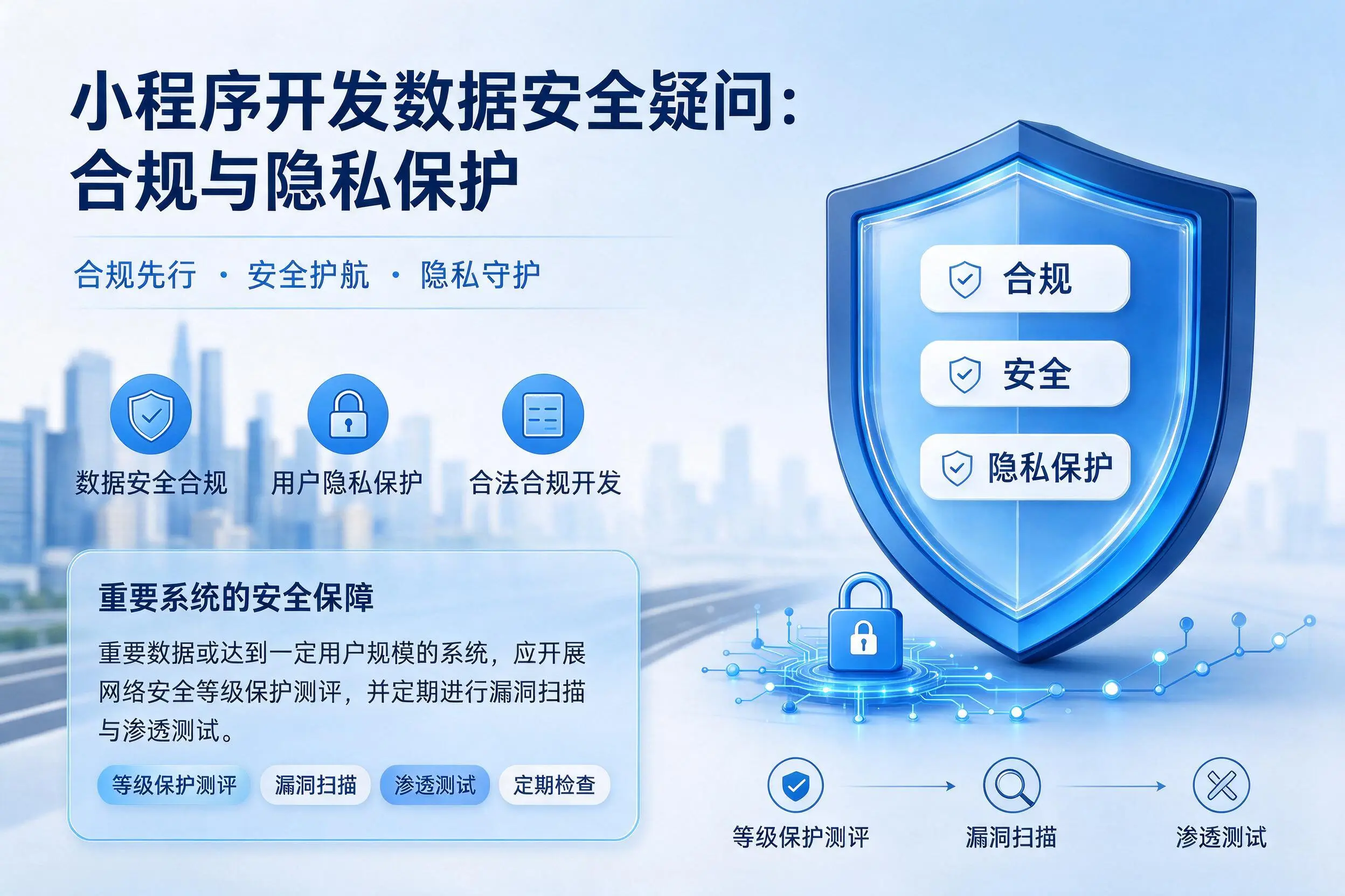 五指山小程序开发数据安全疑问：合规与隐私保护