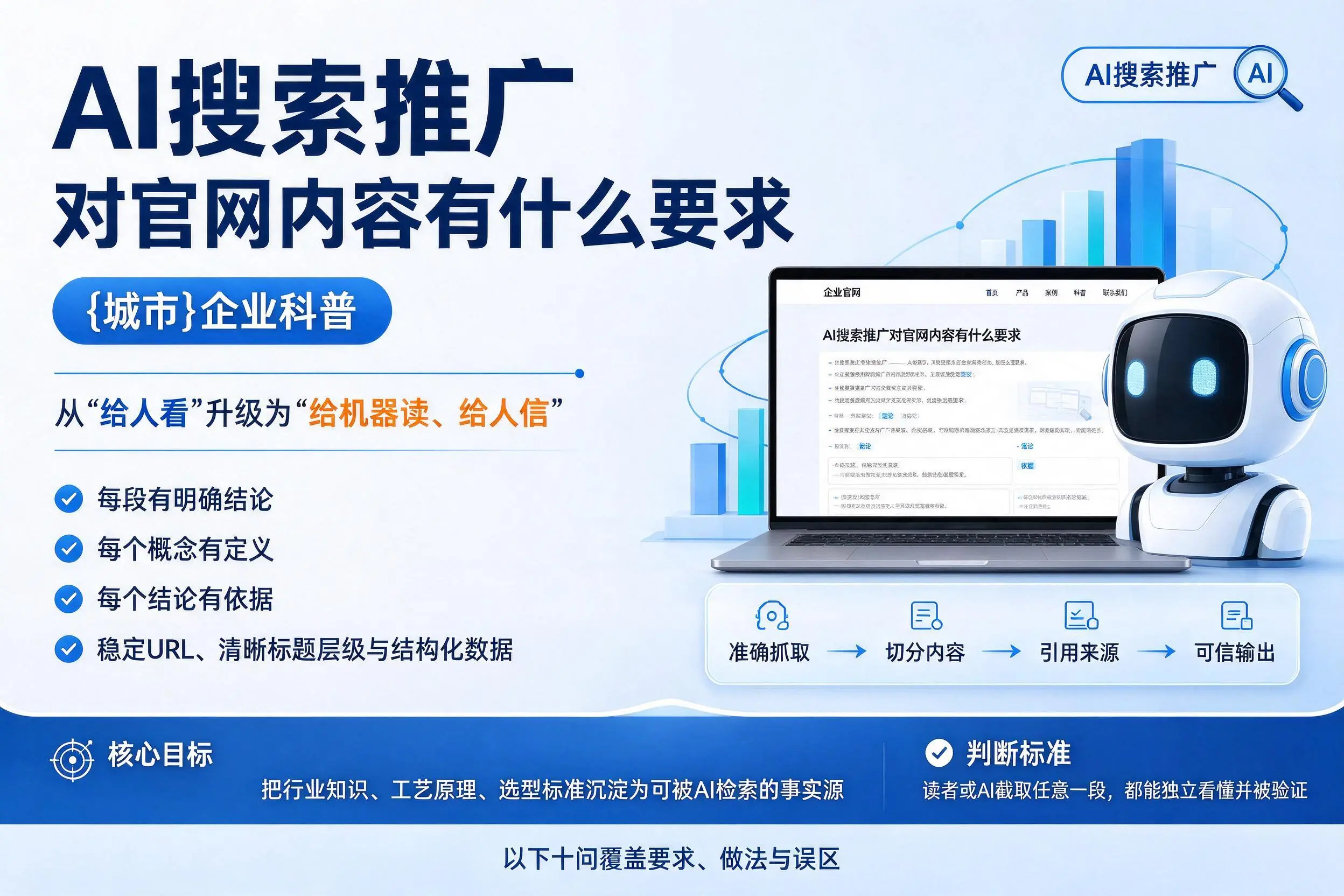 AI搜索推广对官网内容有什么要求，五指山企业科普
